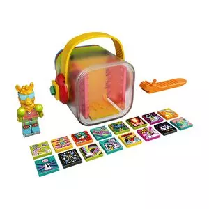 LEGO® Festa Lhama Beatbox<BR>- Amarelo & Branco<BR>- 12,3x11,9x11,9cm