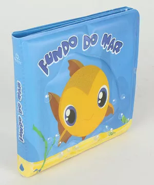 Livro De Banho - Banho Colorido Fundo Do Mar