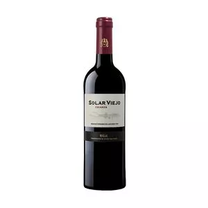 Vinho Crianza Solar Viejo Tinto<BR>- Tempranillo<BR>- 2017<BR>- Espanha, La Rioja<BR>- 750ml<BR>- Solar Viejo