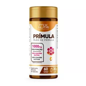 Nutraceutical Óleo De Primula<BR>- 60 Cápsulas<BR>- Mix Nutri