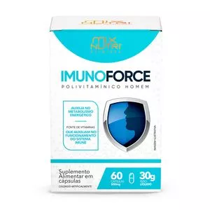 Imunoforce Homem<BR>- 60 Cápsulas<BR>- Mix Nutri