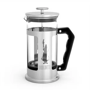 Cafeteira French Press<BR>- Incolor & Inox<BR>- 1L<BR>- Imeltron
