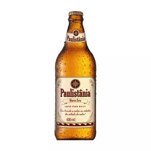 Cerveja Paulistânia Clara Lager<BR>- Brasil, São Paulo<BR>- 600ml