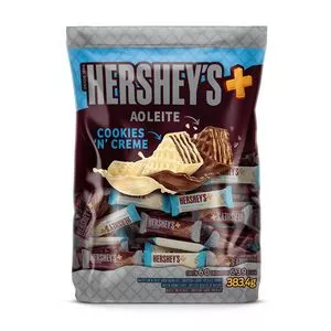 Hershey's Mais<BR>- Chocolate Ao Leite & Cookies 'n' Cream<BR>- 383,4g<BR>- Hershey's