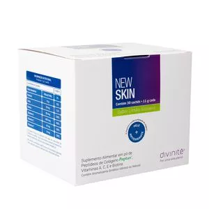 New Skin<BR>- Limão Siciliano<BR>- 30 Sachês<BR>- Divinitè Nutricosméticos