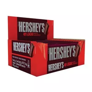 Kit De Chocolates<BR>- Meio Amargo<BR>- 16 Unidades<BR>- Hershey's