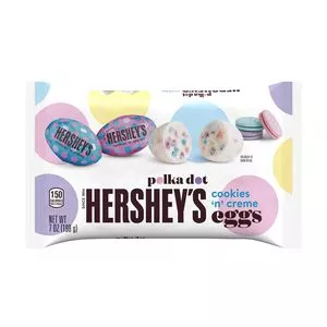 Polka Dot Mini Eggs<BR>- Cookies 'n' Cream<BR>- 198g<BR>- Hershey's