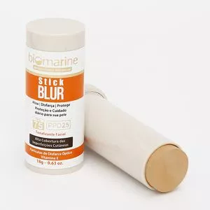 Base Biomarine Stick Blur FPS 75<BR>- Bege<BR>- 18g<BR>- Biomarine