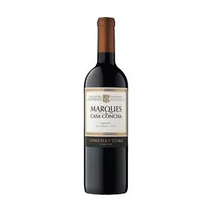 Vinho Marques De Casa Concha Tinto<BR>- Merlot<BR>- 2016<BR>- Chile, Valle Del Maipo, Puente Alto<BR>- 750ml<BR>- Concha Y Toro