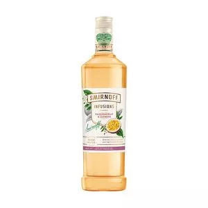 Vodka Smirnoff Infusions<BR>- Passionfruit & Jasmine<BR>- Brasil<BR>- 998ml