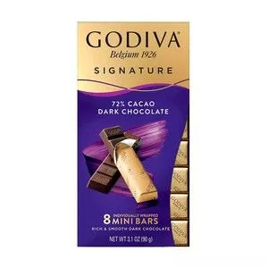 Godiva Signature 72% Cacau<BR>- Chocolate Amargo<BR>- 90g<BR>- Godiva