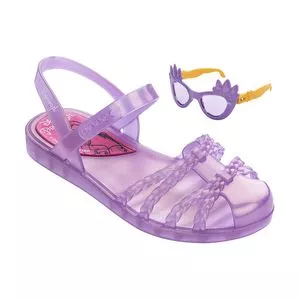 Sandália Disney Princesas® Fun Glasses<br /> - Lilás<br /> - Grendene Kids