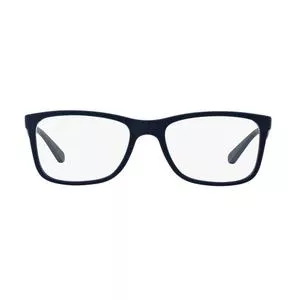 Armação Quadrada Para Óculos De Grau<BR>- Azul Marinho<BR>- Ray Ban