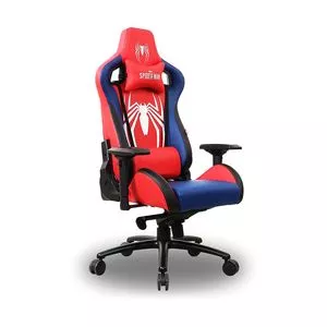 Cadeira Marvel Homem Aranha<BR>- Vermelha & Azul Escuro<BR>- 370x58x53,5cm<BR>- Max Print