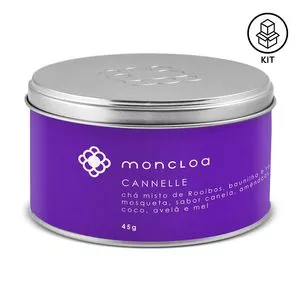 Chá Misto Cannelle<br /> - Canela, Amêndoas, Coco, Avelã & Mel<br /> - 45g<br /> - Moncloa
