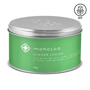 Chá Misto Ginger Lemon<BR>- Gengibre<BR>- 45g<BR>- Moncloa