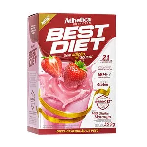 Best Diet<BR>- Morango<BR>- 350g<BR>- Atlhetica Nutrition