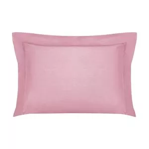 Fronha Lisa<BR>- Rosa<BR>- 70x50cm<BR>- 200 Fios<BR>- Naturalle