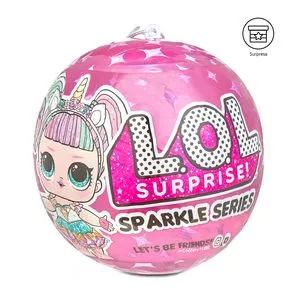 Boneca LOL® Sparkle Series<BR>- Pink & Branca<BR>- Ø10,5cm<BR>- Candide