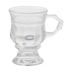 Taça Para Cappuccino Diamante<BR>- Cristal<BR>- 142ml<BR>- Lyor