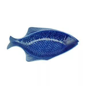Peixe Decorativo Ocean<BR>- Azul<BR>- 37x20cm<BR>- Bon Gourmet