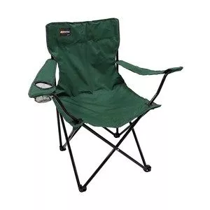 Cadeira Dobrável Alvorada<BR>- Verde Escuro<BR>- 80x55x77cm<BR>- NTK