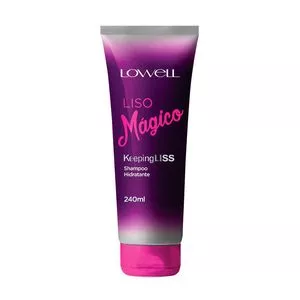 Shampoo Liso Mágico Keeping Liss<BR>- 240ml<BR>- Lowell
