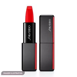Batom Mate ModernMatte Powder Lipstick<BR>- 510 Night Life<BR>- 4g<BR>- Shiseido