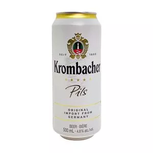 Cerveja Krombacher Pils<BR>- Alemanha<BR>- 500ml<BR>- Uniland