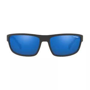 Óculos De Sol Retangular<BR>- Azul & Preto<BR>- Arnette