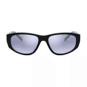 Óculos De Sol Arredondado<BR>- Azul Escuro & Preto<BR>- Arnette