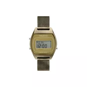 Relógio Digital TWJH02BG-T4D<BR>- Dourado & Amarelo<BR>- Touch
