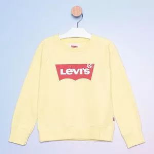 Blusão Infantil Levi's<BR>- Amarelo Claro & Vermelho<BR>- Levi's