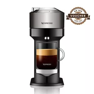 Máquina De Café Espresso Vertuo Line<BR>- Preta & Prateada<BR>- 42,9x31,4x14,2cm<BR>- 1,1L<BR>- 127V<BR>- 1260W<BR>- Nespresso