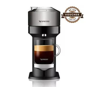 Máquina De Café Espresso Vertuo Line<BR>- Preta & Prateada<BR>- 42,9x31,4x14,2cm<BR>- 1,1L<BR>- 220V<BR>- 1260W<BR>- Nespresso