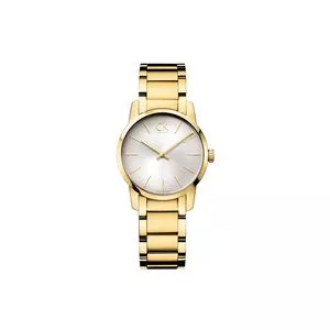 Relógio Analógico K2G23546<BR>- Dourado<BR>- Calvin Klein