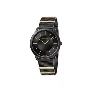 Relógio Analógico K3M514Z1<BR>- Preto & Dourado<BR>- Calvin Klein