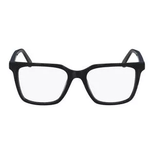 Armação Quadrada Para Óculos De Grau<BR>- Preta<BR>- Calvin Klein
