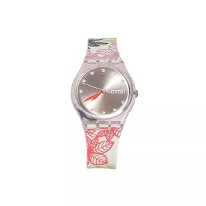 Relógio Analógico GP702<BR>- Rosê Gold & Rosa<BR>- Swatch