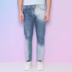 Calça Jeans 512 Slim Taper<BR> - Azul & Azul Claro<BR> - Levi's