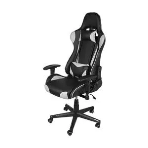 Cadeira Gamer F16<BR>- Preta & Cinza<BR>- 135x60x51cm<BR>- Or Design