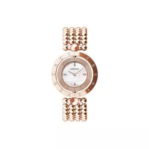 Relógio Analógico V199<BR>- Rosê Gold<BR>- Versace Relógio
