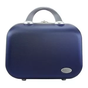 Frasqueira Select<BR>- Azul Escuro & Cinza<BR>- 24x33x14cm<BR>- Jacki Design