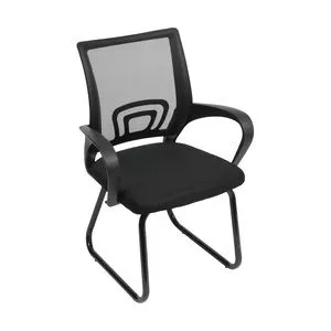 Cadeira Office Tok<BR>- Preta<BR>- 87x61,5x49cm<BR>- Or Design