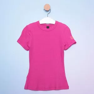 Blusa Infantil Canelada<BR>- Pink