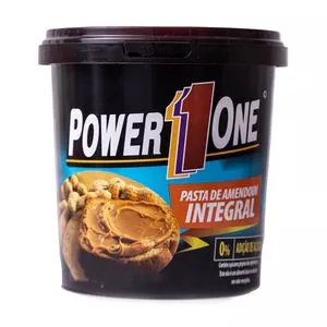 Pasta De Amendoim Integral<BR>- 1,005Kg<BR>- Power One