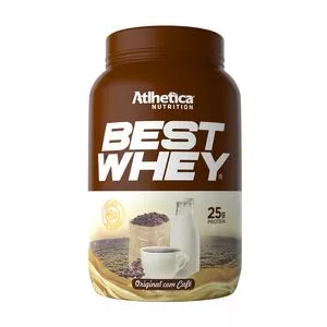 Best Whey® 25g Protein<BR>- Original Com Café<BR>- 900g<BR>- Atlhetica Nutrition