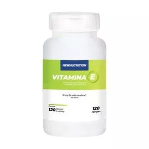 Vitamina E<BR>- 120 Cápsulas<BR>- New Nutrition
