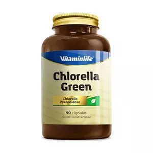 Chlorella Green<BR>- 90 Cápsulas<BR>- Nature Healthy