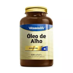 Óleo De Alho<BR>- 120 Cápsulas<BR>- Nature Healthy